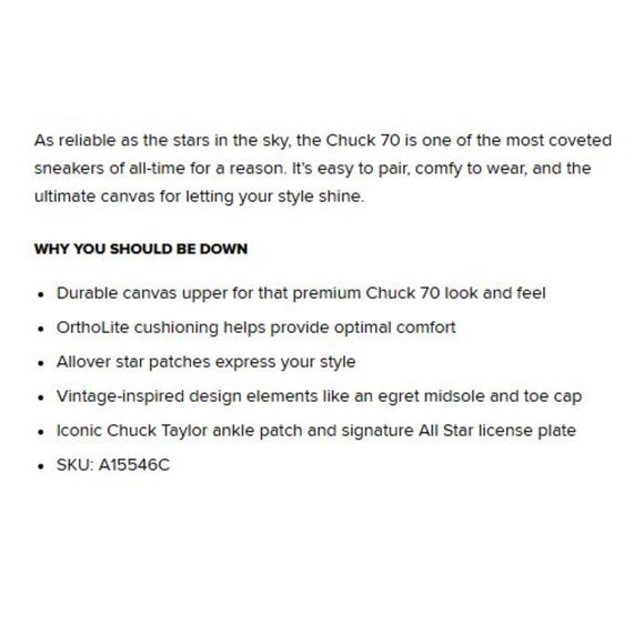 Converse Chuck 70 Archive Stars Rainwashed Grey Unisex High Top Sneakers NIB - Picture 14 of 14